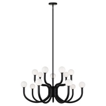 Matteo Lighting C34214MBOP - Joelle Matte Black Pendant