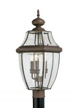 Generation Lighting 8239EN-71 - Lancaster Three Light Outdoor Post Lantern