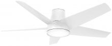 Minka-Aire F782L-WHF - CHUBBY II - 58" LED CEILING FAN FOR OUTDOOR USE