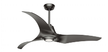 Casablanca Fan Company 59144 - Casablanca 60 inch Stingray Granite Damp Rated Ceiling Fan with LED Light Kit and Handheld Remote