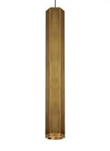 Visual Comfort & Co. Modern Collection 700FJBLKLRR-LED930 - Blok Large Pendant