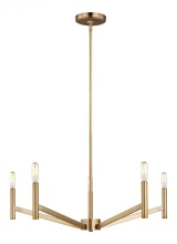 Visual Comfort & Co. Studio Collection 3124305EN-848 - Vector Five Light Chandelier
