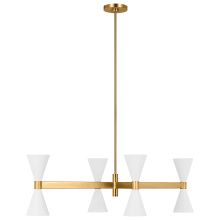 Visual Comfort & Co. Studio Collection AEC1068MWT - Albertine Linear Chandelier