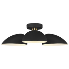 Visual Comfort & Co. Studio Collection EF1023MBK - Jane Semi-Flush Mount